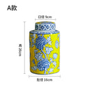 Axyaa Blue and White Porcelain Vase for Flowers Arrangement and Hydroponics
