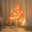 Axyaa LED Maple Leaf Tree Night Light - USB&Battery Powered Simulation Landscape Lamp