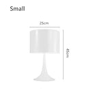 Axyaa White Metal Luxury LED Floor Lamp for Home Hotel Bedroom & Living Room