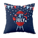 Axyaa Independence Day Sofa Cushion Cover - Home Decor, Party, Car Bedding