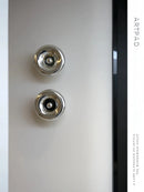 Axyaa Chrome Gold Wall Lamp LED Living Room Bedroom Decor Light