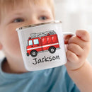 Axyaa Personalized Car Name Mug for Kids - Children's Hot Chocolate Cup With Handle