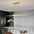 Axyaa LED Long Strip Pendant Lamp for Modern Nordic Indoor Decor