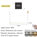 Axyaa Nordic Light Luxury Chandelier: Modern, Creative, Unique Design with Simple Lines