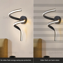 Axyaa LED Wall Lamp - Minimalist Decor for Living Room, Bedroom, and More