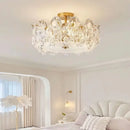Cream French Ceiling Lamp for Romantic Rooms by Axyaa