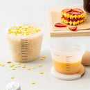 Axyaa Silicone Measuring Jug 500ml Mixing Cup Kitchen Baking Tool