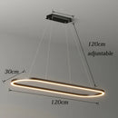 Axyaa Modern Indoor Pendant Chandelier LED Ceiling Light for Dining and Living Room