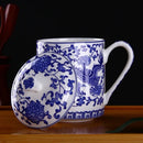 Axyaa Dragon Bone  Tea Cup - Chinoiserie Style - Chinese Tradition - Tea Ceremony Mug