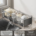 Axyaa Kitchen Draining Rack for Dishes, Bowls, Cups, and Chopsticks