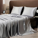 Axyaa Satin Silky Sheets Set - US Size, Single, Double, 3/4pds