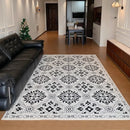 Axyaa Retro High-end Area Rug for Living Room Bedroom Coffee Table Mats