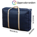 Axyaa Foldable Storage Bag for Clothes Blanket Organizer - Large Capacity, Portable Solution