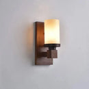 Axyaa Solid Wood Wall Lamp for Living Room TV Bedroom Corridor Staircase
