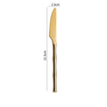 Axyaa Stainless Steel Bamboo Handle Cutlery Set - Western Tableware