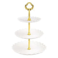 Axyaa 3-Tier Cupcake Stand Dessert Tower Wedding Party Cake Tray