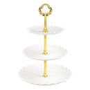Axyaa 3-Tier Cupcake Stand Dessert Tower Wedding Party Cake Tray