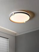 Axyaa LED Ceiling Light: Modern Champagne Gold Lamp for Living Room, Bedroom, Dining Room