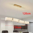 Axyaa LED Staircase Chandeliers Modern Home Decor Pendant Light Lamps