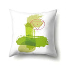 Axyaa Graffiti Art Throw Pillow Cover for Home and Hotel Decoration