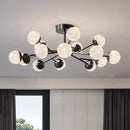 Axyaa Modern Dining Pendant Light Chandelier LED Ceiling Lamp Fixture