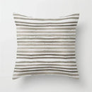 Axyaa Geometric Grey Pillowcase Set
