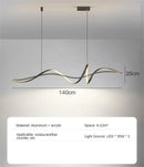Axyaa Elegant Nordic Dining Room Main Light - Modern & Minimalist High-End Strip Light