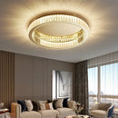 Axyaa Modern Crystal Ceiling Lamp for Luxury Living Room Lighting