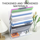 Axyaa Wall File Organizer Magazine Paper Rack Sorter for Home Office Organization