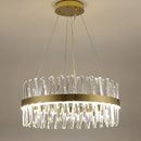 Axyaa Crystal Chandelier: Modern Light Luxury for Living Room, Bedroom, Dining Room & Hotel