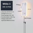 Axyaa LED Wall Light Switch Rotatable Spotlight - Modern Multi-functional Design