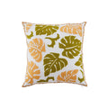Axyaa Retro Embroidered Square Sofa Pillows for American Rustic Style Décor