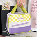 Axyaa Large Capacity Makeup Pouch Bag Korean Style Handbag