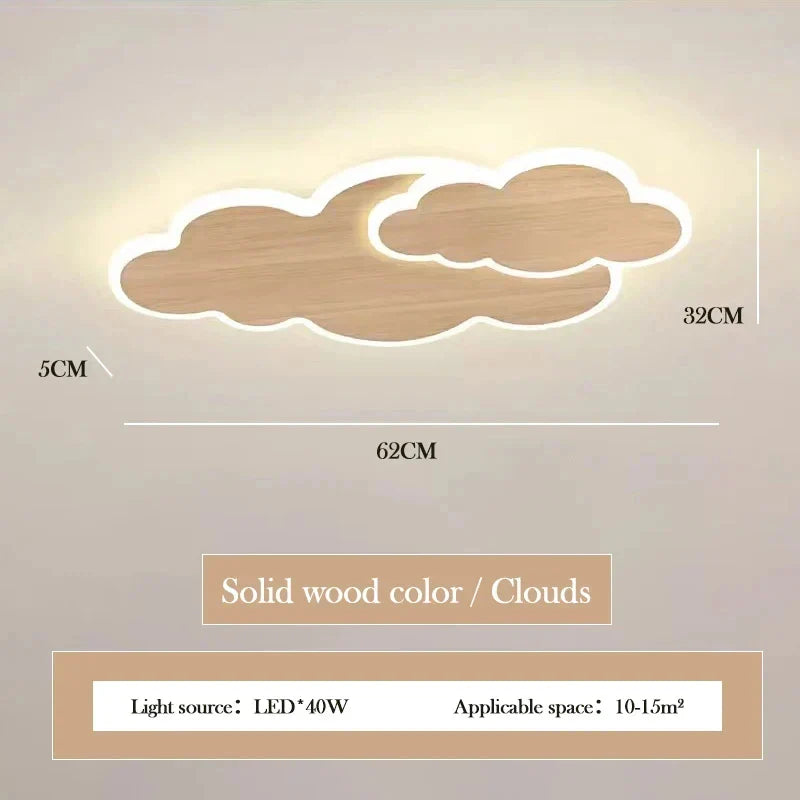 Axyaa Cloud Ceiling Light for Girl's Room - Modern Design, Original Decor Fixture