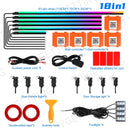 Axyaa 18-in-1 Car Ambient Lights - RGB 64 Colors, APP Control