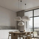 Axyaa Nordic Wabi Sabi Pendant Lamps LED Ceiling Chandelier for Modern Living Room