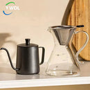 Axya Drip Coffee Pot Set with Filters - Home Brewing Coffeeware