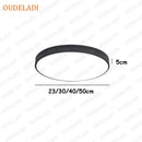 Axya Colorful Round LED Ceiling Light for Living Room Bedroom Children's Room