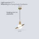 Axyaa Modern Planet Pendant Light | Creative Single Head Iron Lamp for Home Decor