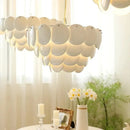 Pine Cone Ceramic Chandelier for Axyaa Spaces