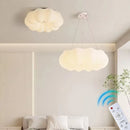 Axyaa Nordic White Cloud Ceiling Light with Remote Control