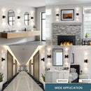 Axyaa Nordic Bubble Crystal Wall Sconce, Indoor Lighting for Bathroom, Bedroom & Living Room Decor