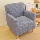 Axyaa Seersucker Fabric Sofa Cover - Simple, Anti-Scratch, All-Inclusive
