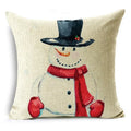 Axyaa Festive Christmas Tree Pillow Cover for Home Decoration
