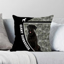 Axyaa American Akita Print Pillowcase: Cute Dog Cushion Cover for Home and Car