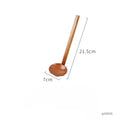 Axyaa Ramen Noodle Spoon: Japanese Wooden Eating Utensil for Korean Cuisine