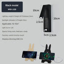 Axyaa LED Wall Mount Reading Light with USB Charging Port - Dimmable 350° Rotatable Spotlight