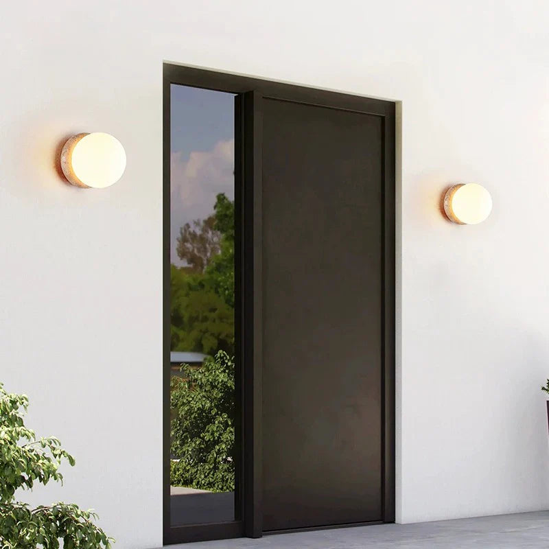 Axya Outdoor Stone Wall Lamp LED IP65 Waterproof Garden Light