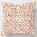Axyaa Geometric Pattern Plush Cushion Cover for Home Decor 45x45cm