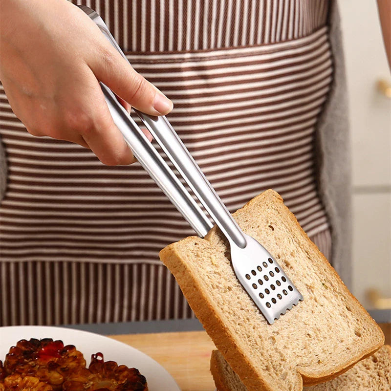 Axyaa Stainless Steel Food Clip - Multi-Use Kitchen Tongs